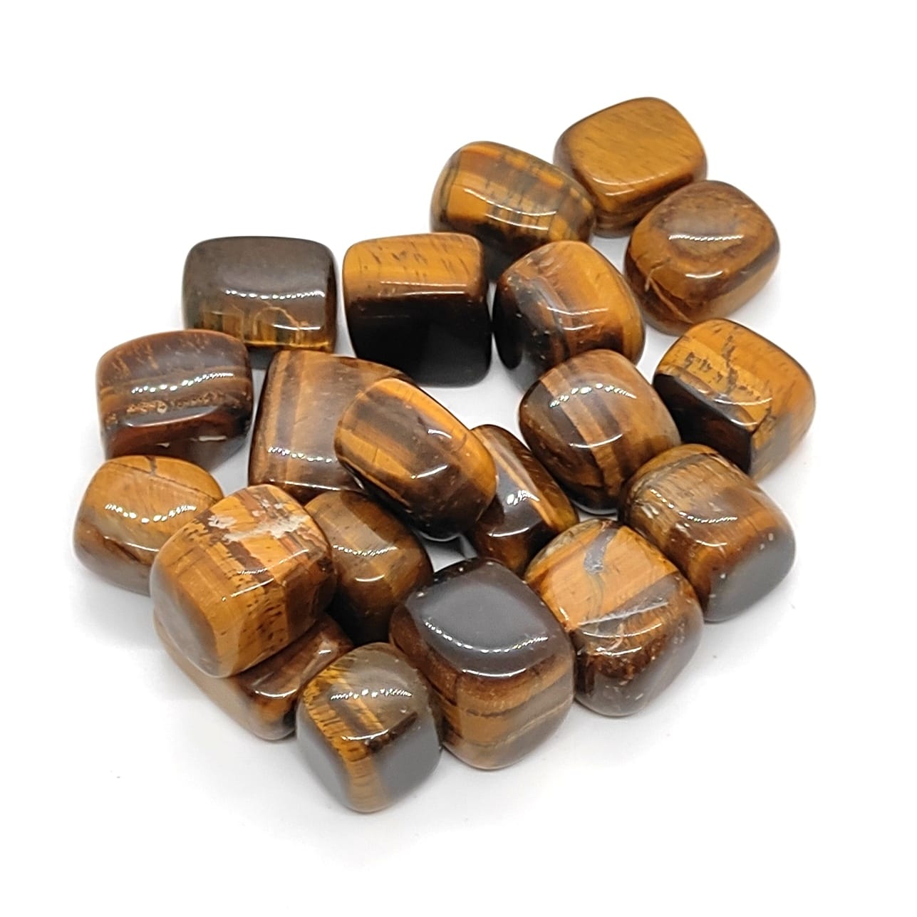 Tiger Eye Tumble Stone Natural With High Quality